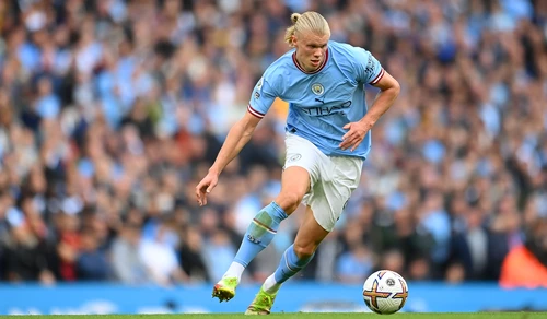 Erling Haaland „zdrobește” orice adversar (FOTO: Getty Images)