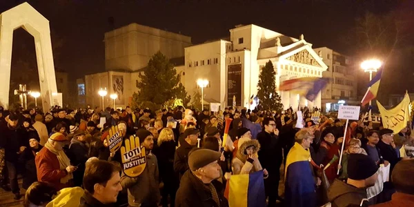 Proteste la Galaţi 26 noiembrie 2017 FOTO C Crângan