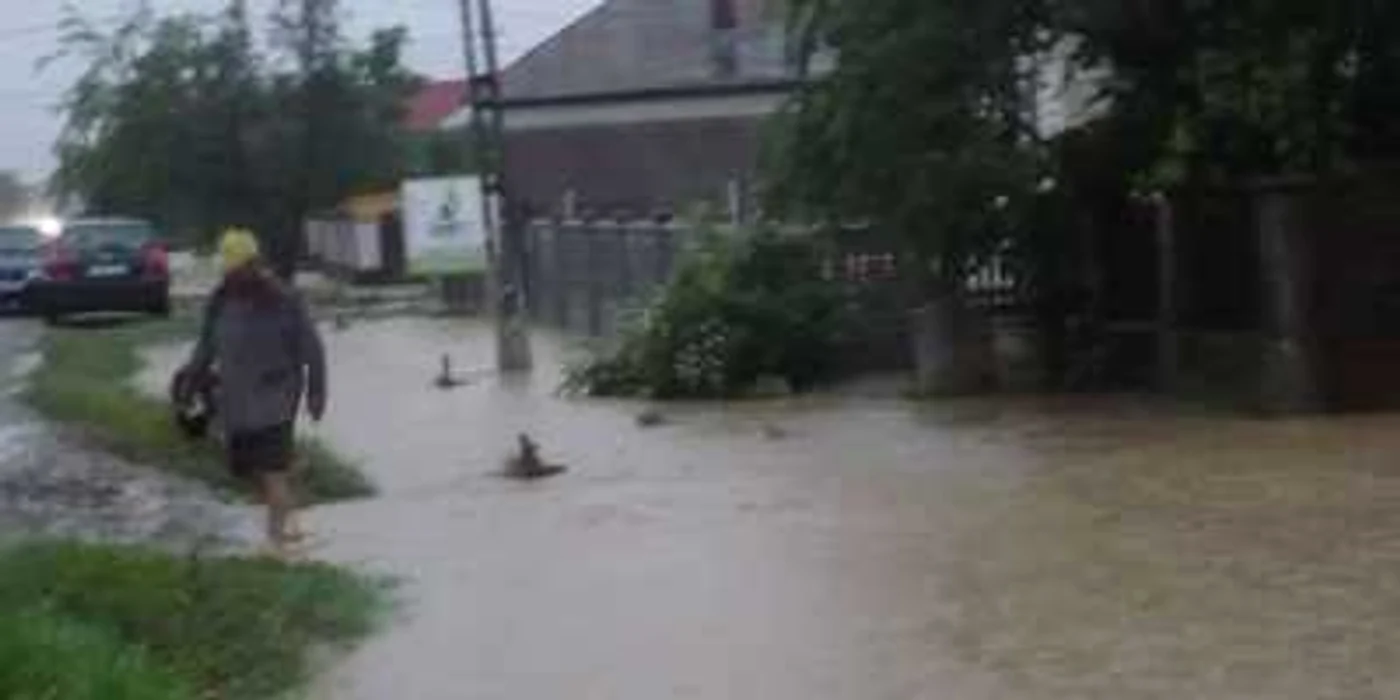 Furtuna din Suceava a fost extrem de puternică