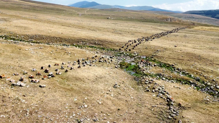 Aleea preistorică din Armenia FOTO reddit.com