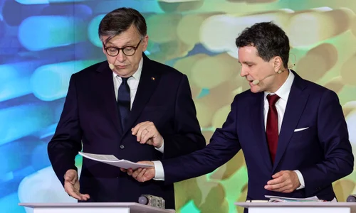 Crin Antonescu și Nicușor Dan FOTO Inquam Photos / Octav Ganea