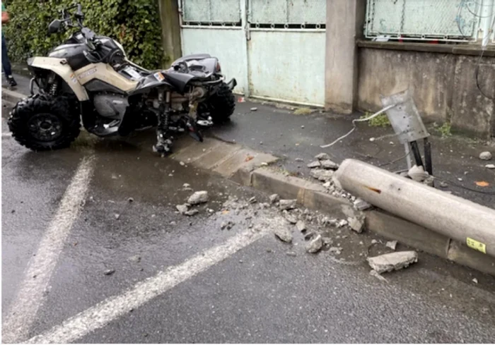 Accident ATV Tomeşti SURSĂ ziare.com