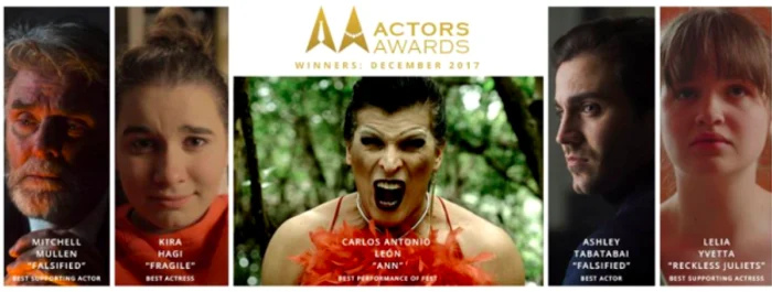 Kira Hagi premiată la Actors Awards Sursa Facebook Actors Awards