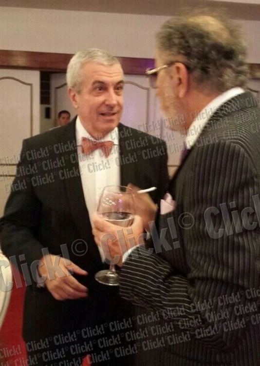 Călin Popescu Tăriceanu şi Ion Ţiriac