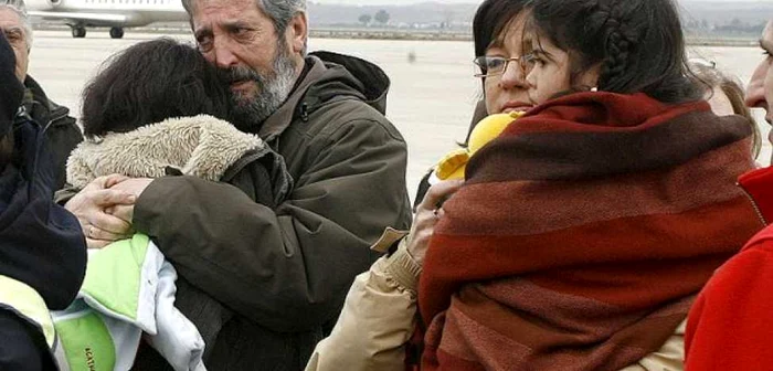 Momentul în care au ajuns la aeroport