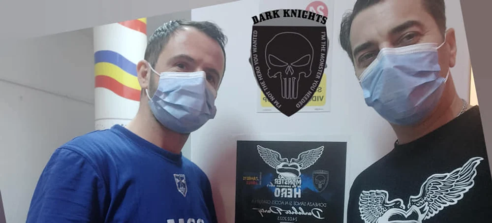 Campania inedită pentru atragerea de donatori de sânge FOTO Dark Knights Mib 