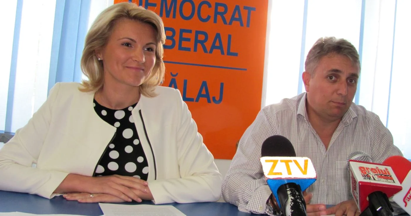 Lucian Bode şi Andreea Bode, în conferinţă de presă