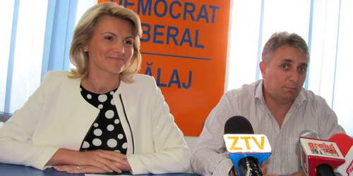 Lucian Bode şi Andreea Bode, în conferinţă de presă