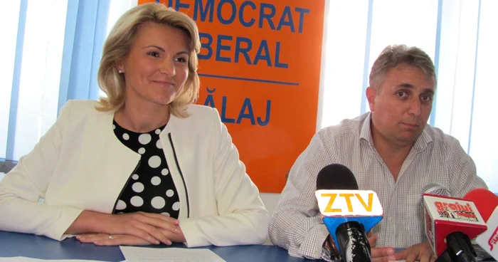 Lucian Bode şi Andreea Bode, în conferinţă de presă