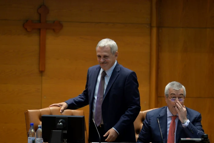 Liviu Dragnea si Calin Popescu Tariceanu FOTO Mediafax 