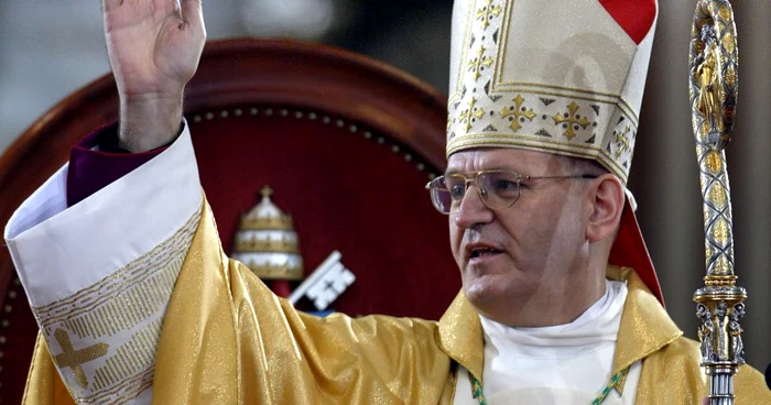 Cardinalul maghiar Peter Erdo FOTO Reuters