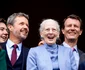 Prinții Danemarcei, Frederik și Ioachim, alături de mama Regina Margareta, Profimedia