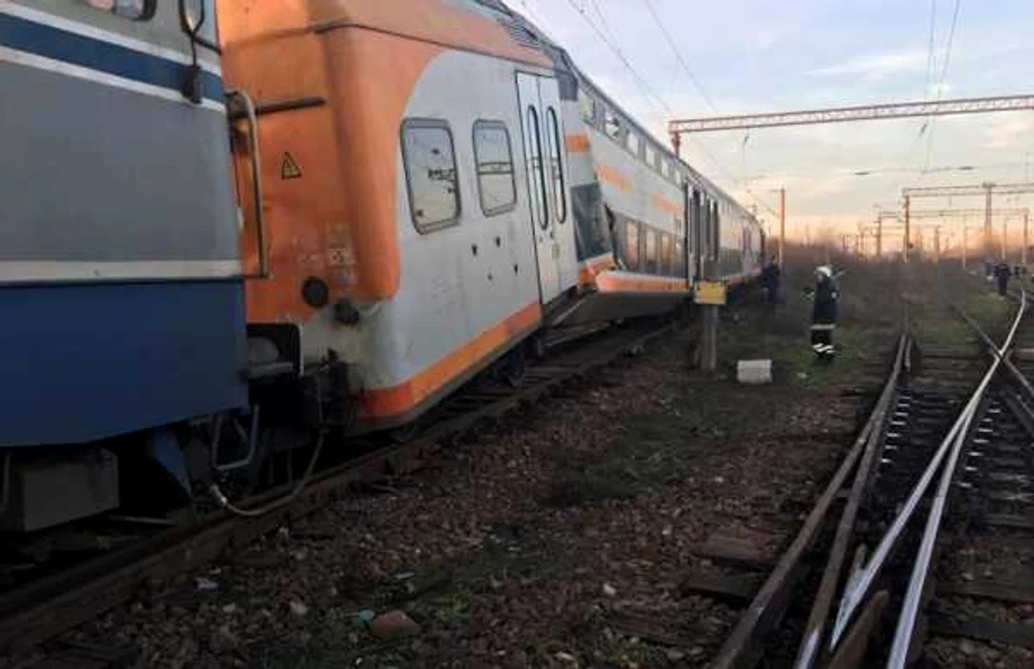 accident feroviar FOTO ISU Prahova