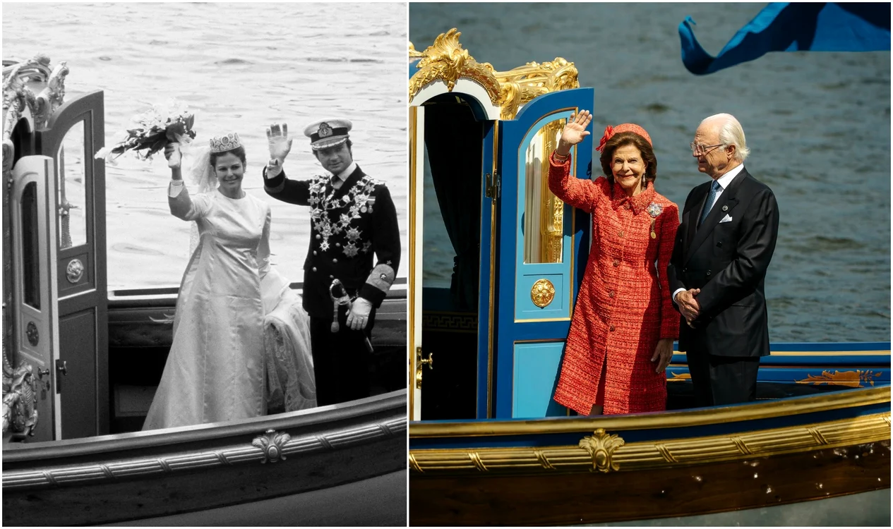 Nunta de aur pentru Regele Carl Gustaf și Regina Silvia ai Suediei   FOTO Casa Regală suedeză jpg