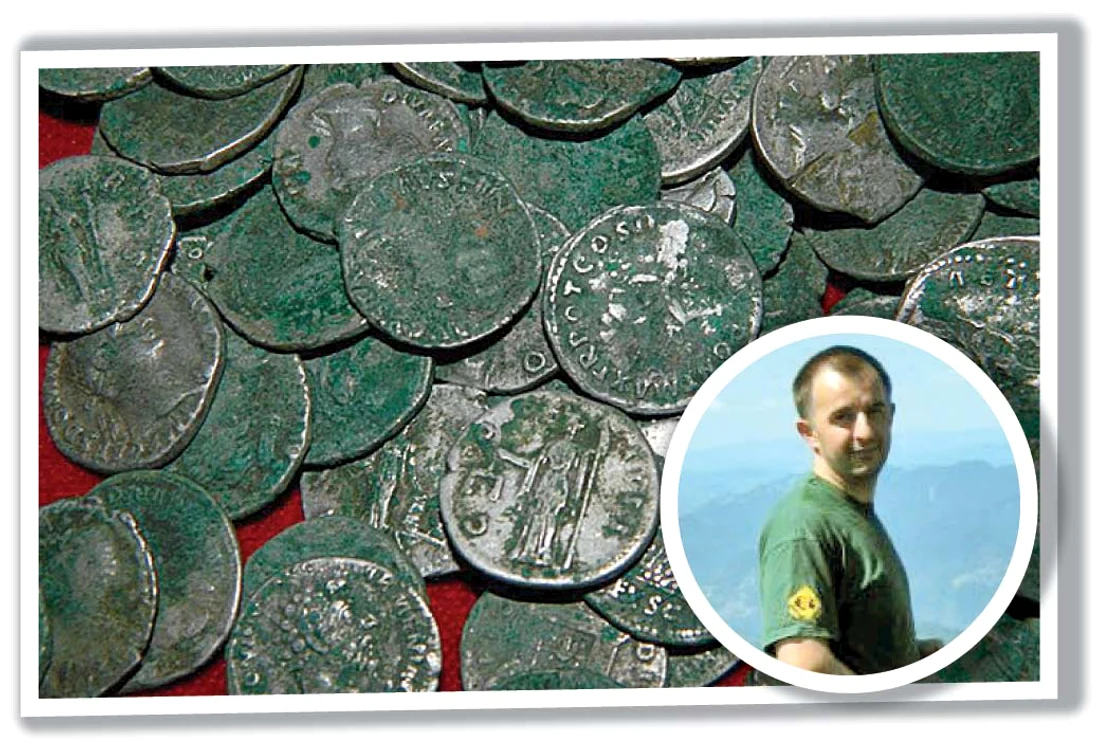 Denarii imperiali găsiţi de Marius pot fi văzuţi la Muzeul de Istorie din Piatra-Neamţ