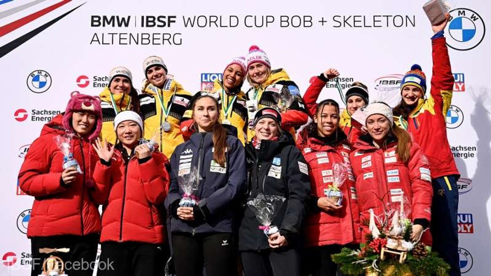 Medalia de bronz în proba feminină de bob-2, la Cupa Mondială de la Altenberg