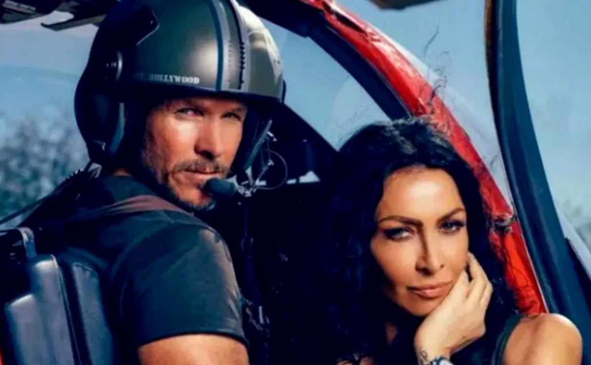Mihaela Rădulescu și Felix Baumgartner  Foto/Arhivele Adevărul 