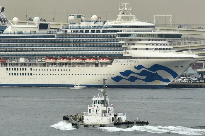 Vasul Diamond Princess s-a aflat în carantină aproape trei săptămânifoto: AFP