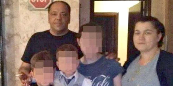foto familia destramata italia - femeia arsa - sursa nextquotidiano.it