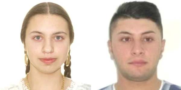 Luminița Carolea copila de 14 ani răpită din Tălmaciu Sibiu și prietenul de 23 de ani Foto colaj jpg