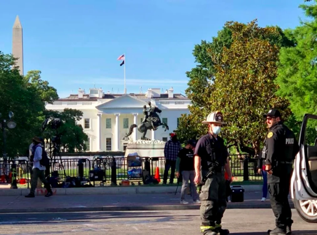 Washingtonul, devastat de revoltă Foto Bogdan Banu Sursa Facebook