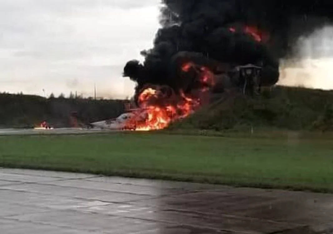 Bombardier Tu-22M3 distrus într-un atac cu drona FOTO Twitter