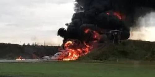 Bombardier Tu 22 distrus de o drona ucraineana FOTO Twitter jpg