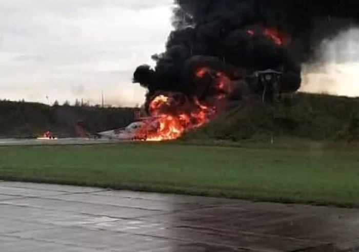 Bombardier Tu-22M3 distrus într-un atac cu drona FOTO Twitter