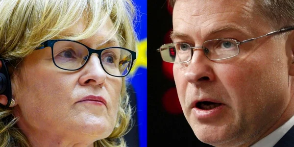 Mairead McGuinness  Valdis Dombrovskis 
