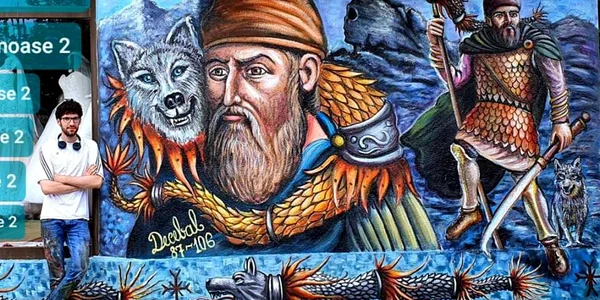 Arta stradală în Râmnicu Vâlcea şi creatorul ei - prof Adrian Luţă Foto Poze şi lucruri frumoase