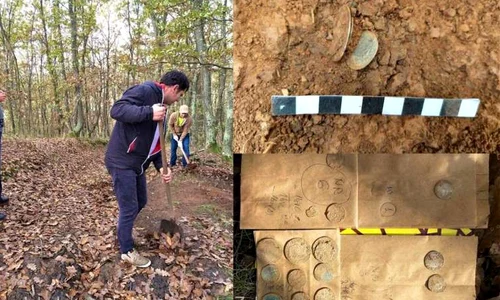 Tezaur vechi de 500 de ani, descoperit accidental la marginea unui sat din Sălaj jpeg