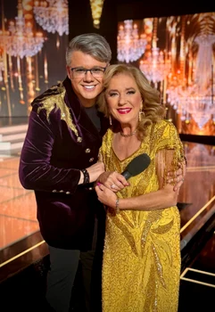 Fuego, duet cu Stela Enache la Revelionul TVR foto: arhiva personală