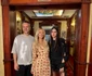 Andrei și Maria Badiu, tatăl și fiica, alături de Paris Hilton