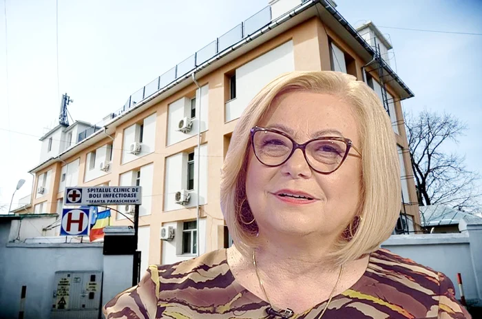 Carmen Dorobăț, managerul Spitalului de Boli Infecțioase din Iași