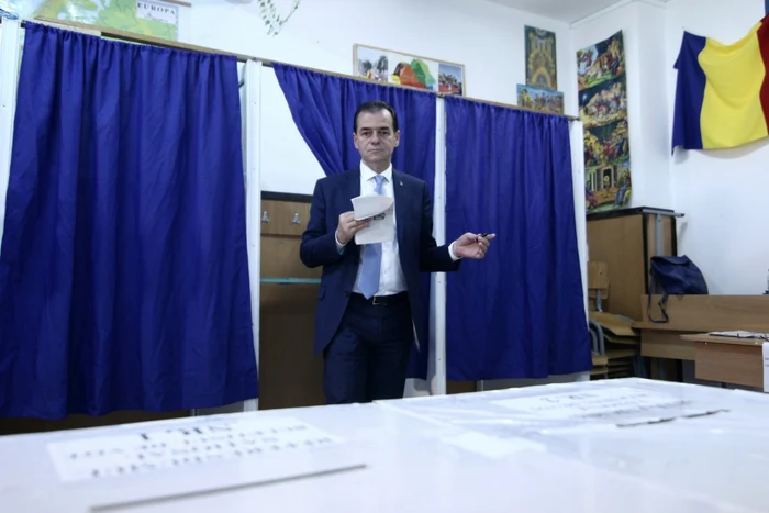 Ludovic Orban vot votare alegeri europarlamentare 2019 FOTO Inquam Photos George Călin