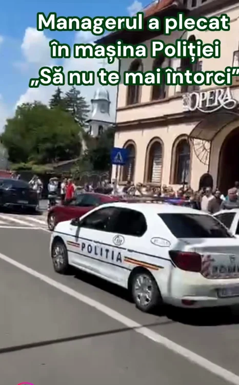 Imagini de la protestele de la Opera din Brașov foto: Instagram