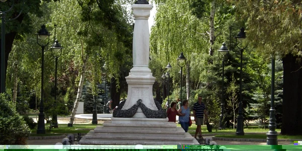 parcul din centrul oraşului FOTO Corina Macavei 