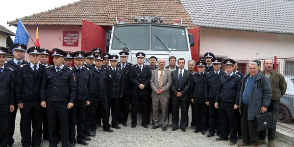 Punctul de lucru al pompierilor a fost inaugurat miercuri