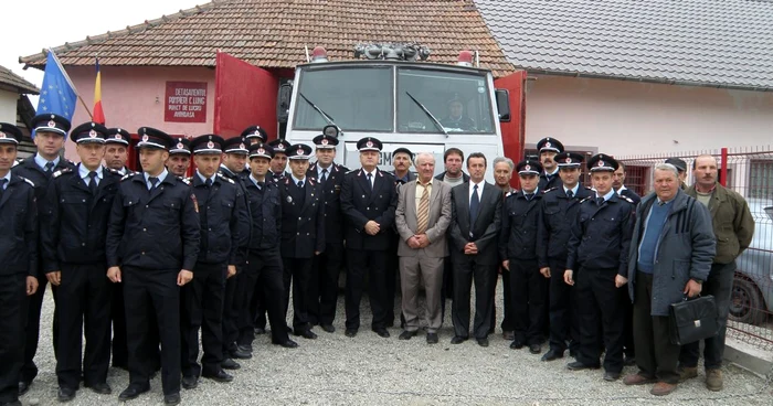 Punctul de lucru al pompierilor a fost inaugurat miercuri