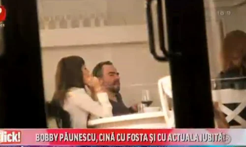 Bobby Păunescu a rămas în relaţii bune cu Maria Marinescu, fosta lui iubită, motiv pentru care a scos o la cină jpeg