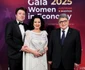 Angela Gheorghiu cu Mihai Ciortea și Emil Hurezeanu la Viena la Gala Women in Economy 2025 by CONAF. FOTO: Facebook