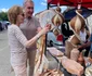 Majestatea Sa Margareta și Principele Radu la Târgul de la Săvârșin. FOTO: Ramona Igret/Casa Majestăţii Sale