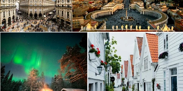 Destinațiile surpriză preferate de români pentru Zilele Îndrăgostiților Colaj DMS&Tourism 