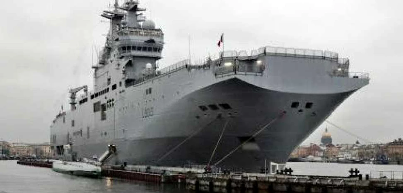 Firma franceză a livrat Rusiei nave de război marca Mistral