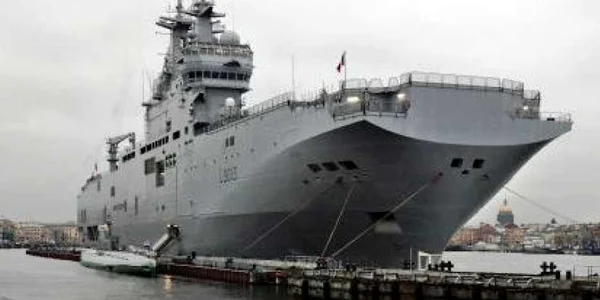 Firma franceză a livrat Rusiei nave de război marca Mistral