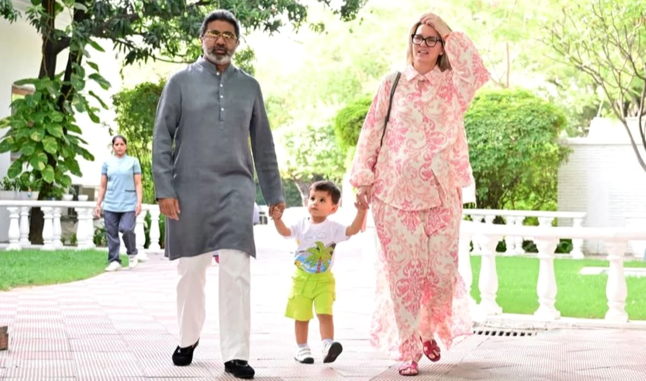 Anca Verma, cea mai bogată româncă din India, a născut un băiețel / foto: Instagram
