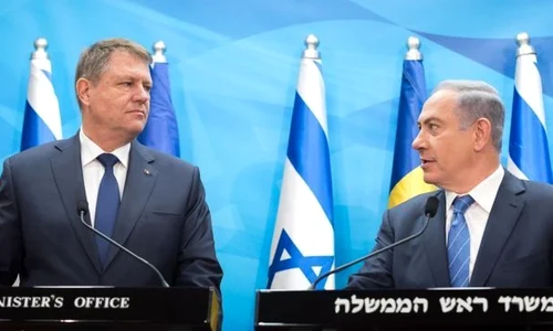 Își mută România ambasada din Israel la Ierusalim? Convorbire Iohannis Netanyahu, la iniţiativa premierului Israelului jpeg