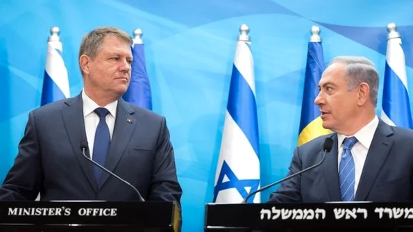 Își mută România ambasada din Israel la Ierusalim? Convorbire Iohannis Netanyahu, la iniţiativa premierului Israelului jpeg