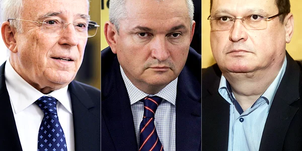Mugur Isărescu, Nicu Marcu, Dumitru Chiriță. FOTO Mediafax Foto, Inquam Photos