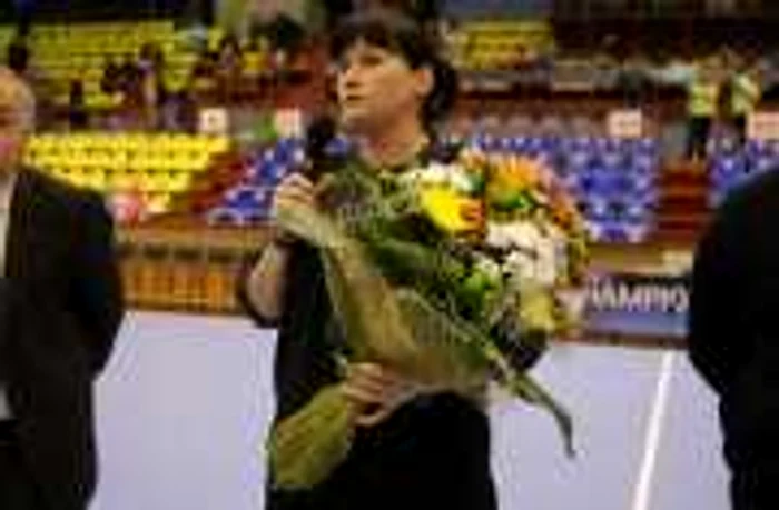 Luminiţa Huţupan, fostă jucătoare de handbal FOTO Florin Ardelean